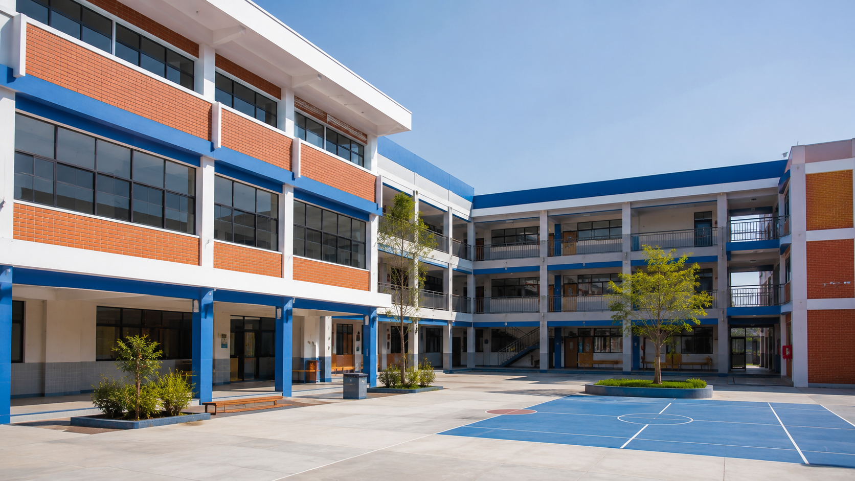 Institución educativa moderna